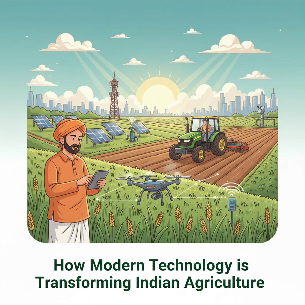 How Modern Technology is Transforming Indian Agriculture